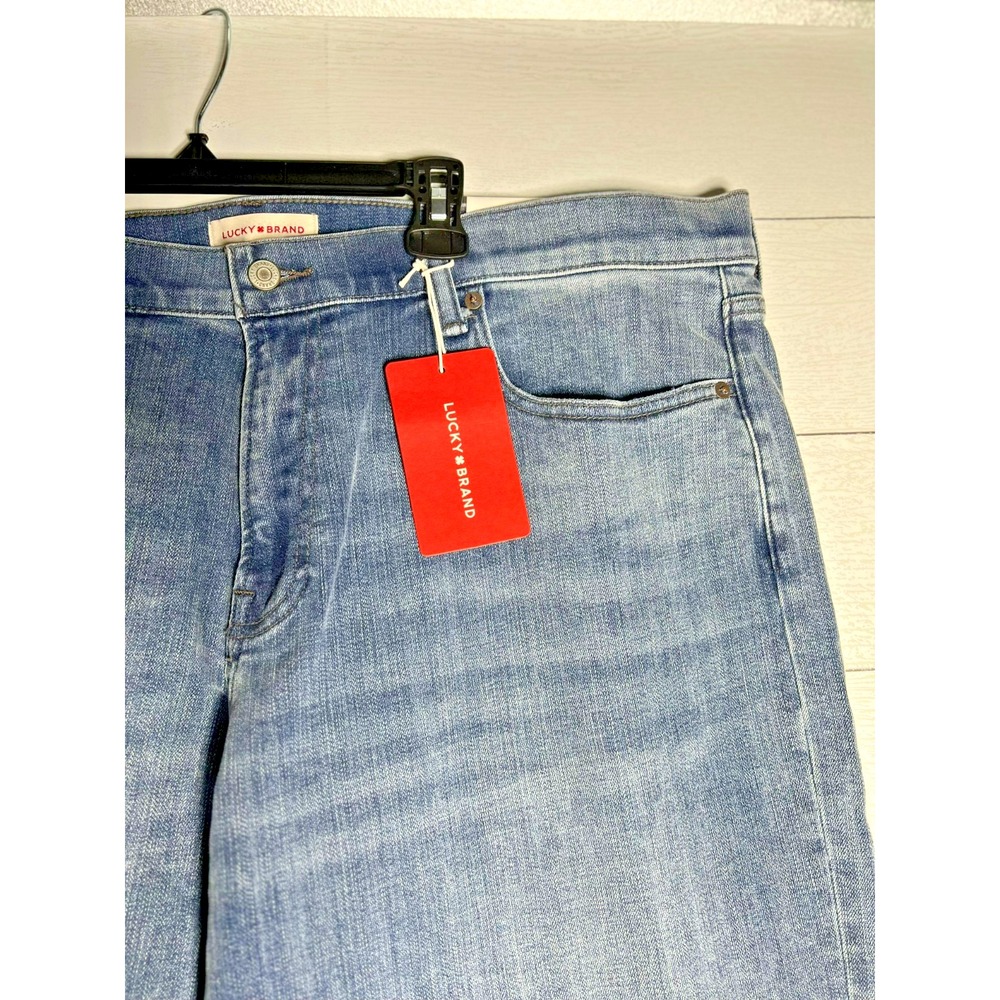 Lucky Brand 42x32 411 Athletic Taper Mens Blue Jeans New NWT $129